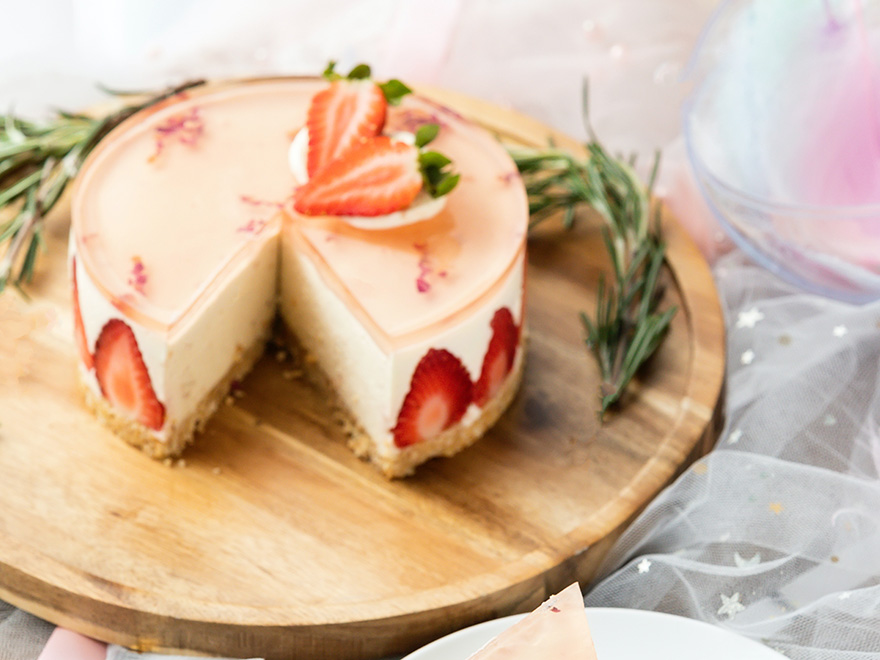 Strawberry cheesecake