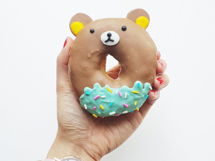 Cartoon donut